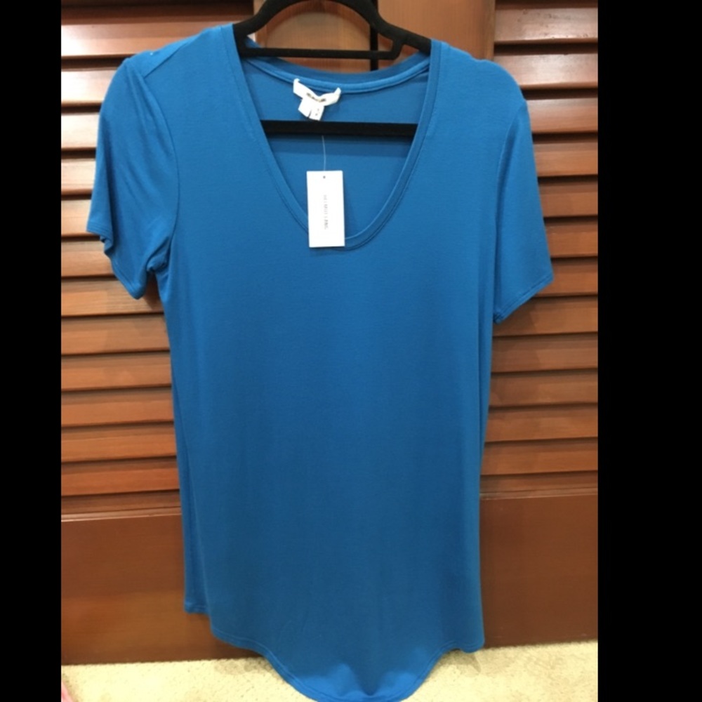 Helmut Lang Blue Baseball Hem Front Shirt Size S